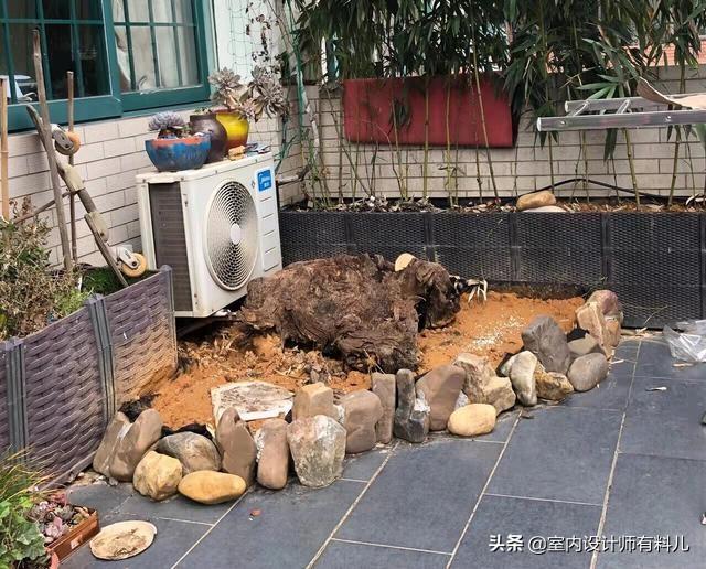 一樓花園裝修效果圖_露臺花園裝修效果圖片_小冀亞華桂竹花園裝修效果